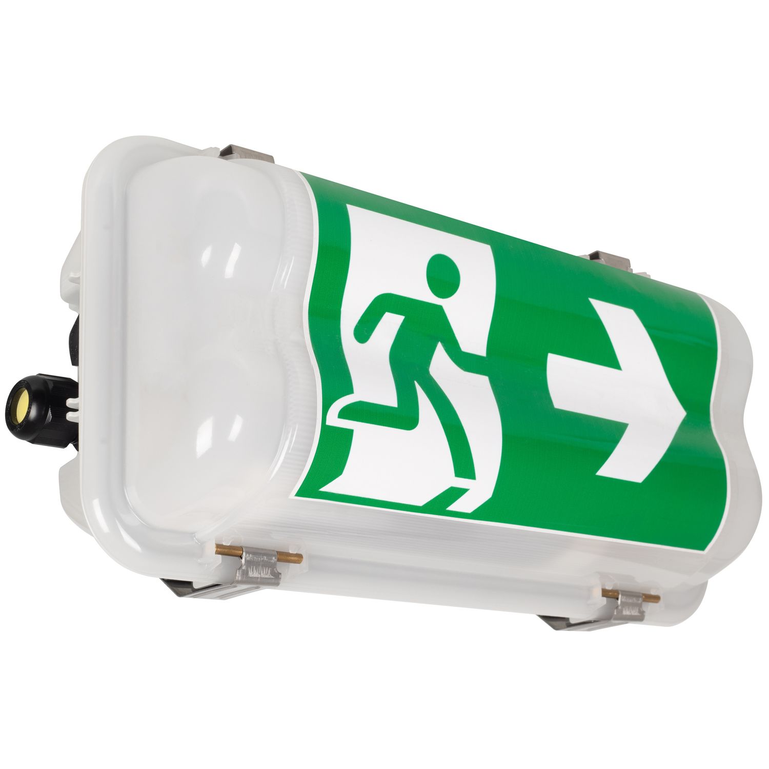 Not- und Sicherheits- Feuchtraumwannenleuchte, MULTIBASET N, LED/9W, 1.160 lm, 4000K, Notlicht 3 Stunden, Ex-geschützt