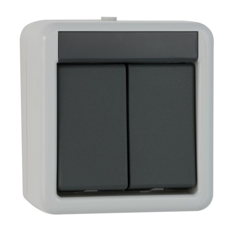 Wippschalter Schalter Serie IP44 Aufputz Feuchtraum GIRA
