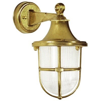 Schiffsleuchte Aussenwandleuchte Aussenlampe Messing 230V E27 max. 60W Moretti Schiffsleuchte Aussenwandleuchte Aussenlampe Messing 230V E27 max. 60W Moretti