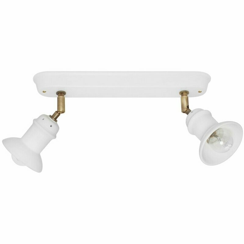 Deckenleuchte Deckenlampe Balken Leiste Keramik Spot CERAMICHE BORSO 2189.2 Deckenleuchte Deckenlampe Balken Leiste Keramik Spot CERAMICHE BORSO 2189.2