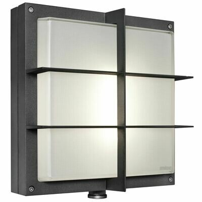 LED Aussenleuchte Wandleuchte Bewegungsmelder Alu anthrazit IP44 9W 753lm STEINEL LED Aussenleuchte Wandleuchte Bewegungsmelder Alu anthrazit IP44 9W 753lm STEINEL