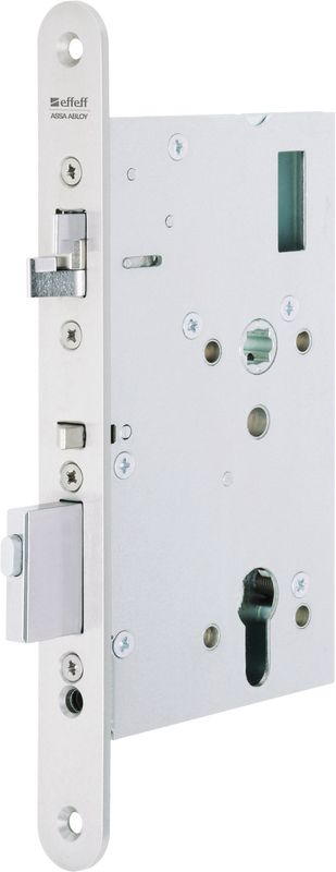 Mediator Vollblatt-Schloss 72 mm 60 mm Dornmaß 609-601PZ-----1 ASSA ABLOY effeff