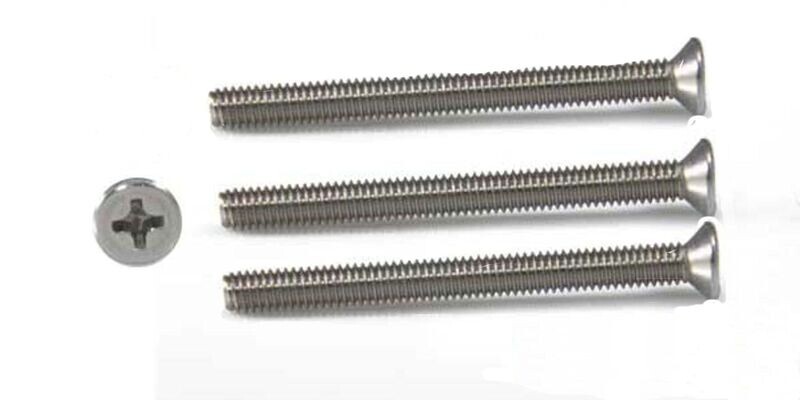 3 Stück Edelstahl Stulpschraube M5 x 100 mm Profilzylinder Schließzylinder