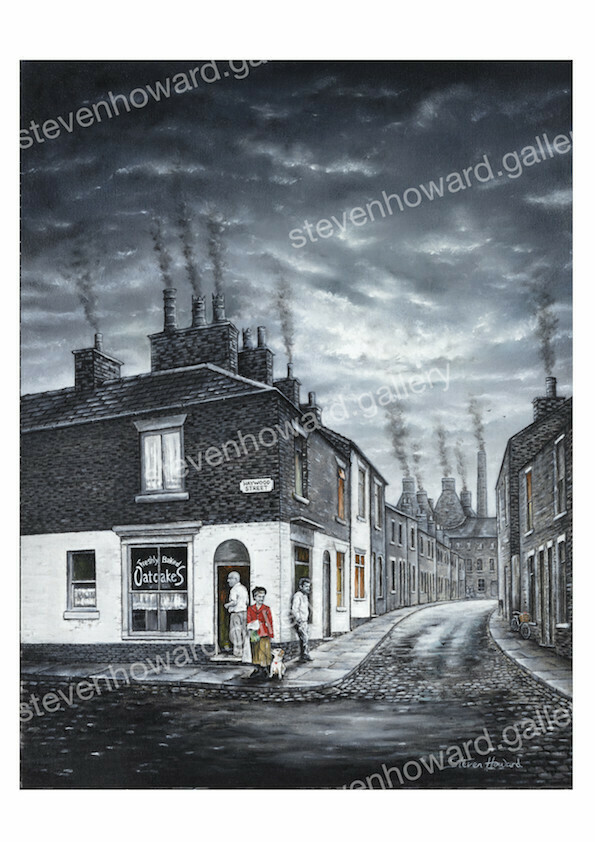 The Oatcake Shop Hand Signed Limited Edition Print