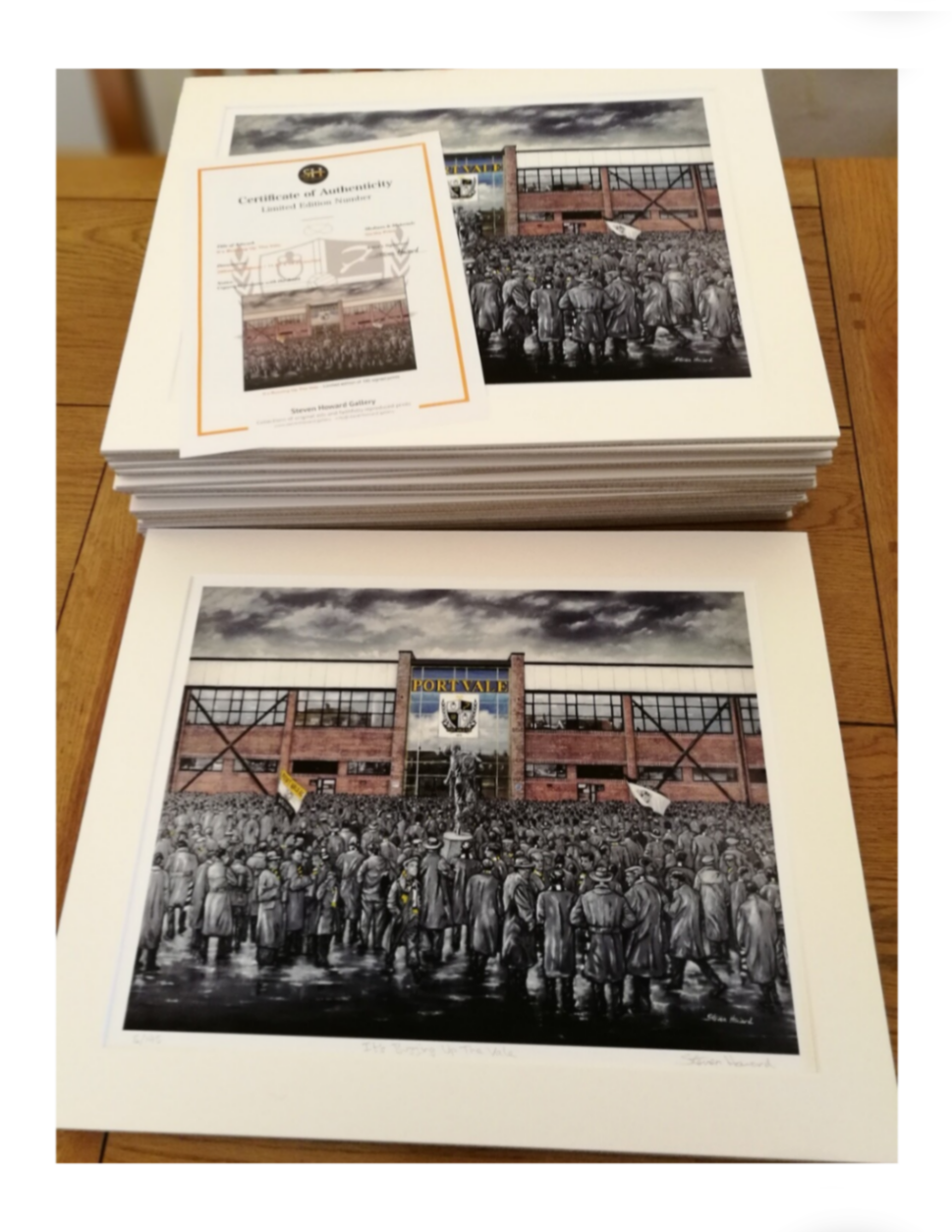 Port Vale Limited Edition Print