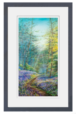 Bluebell Walk Limited Edition Print Framed