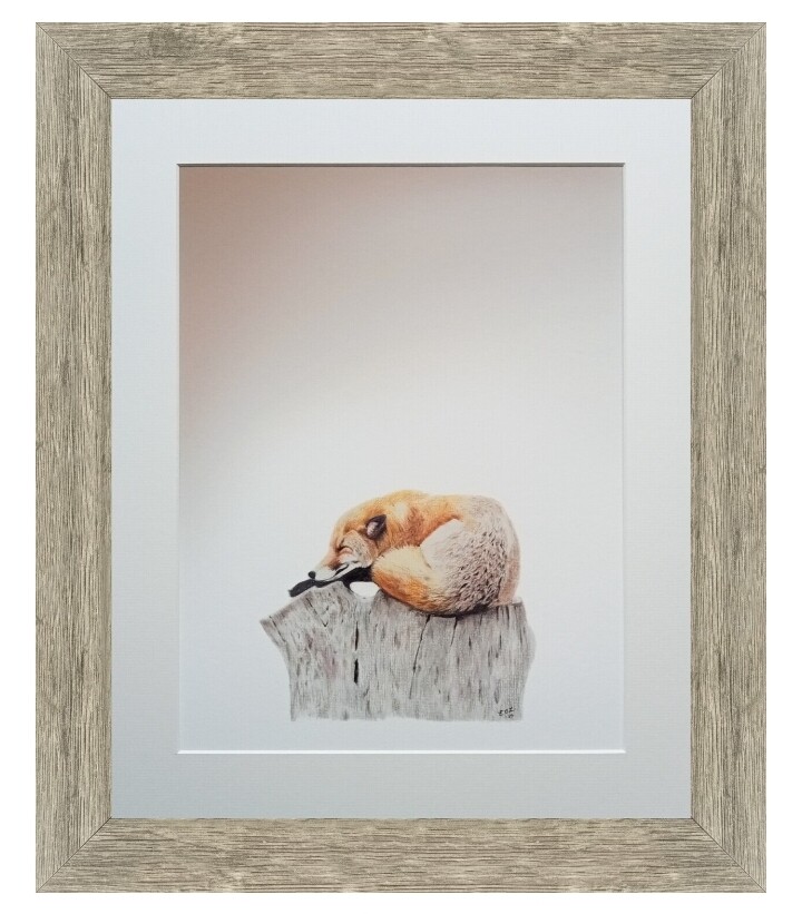 Sleeping Fox Signed Limited Edition