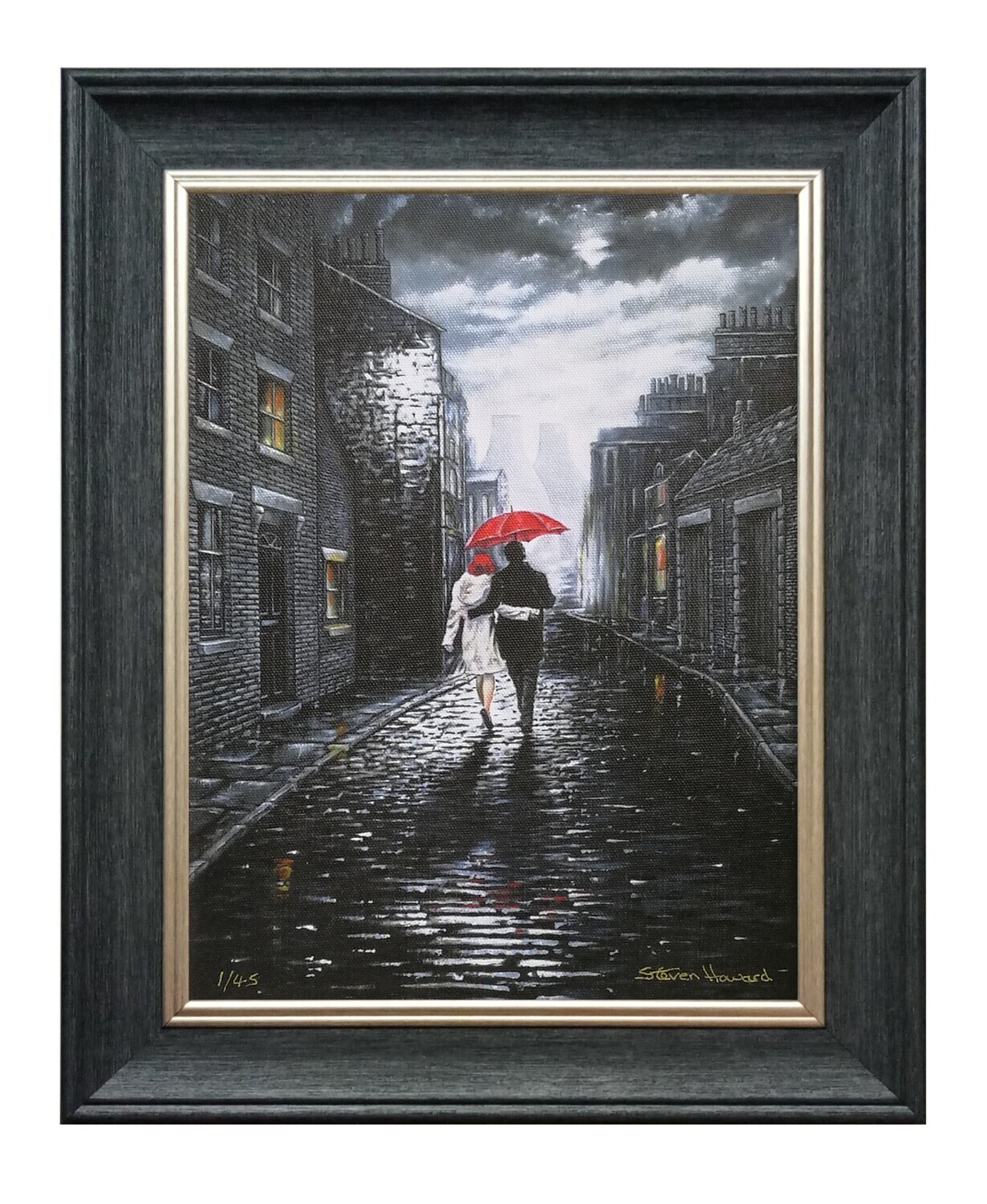 Togetherness Large Canvas Print Framed