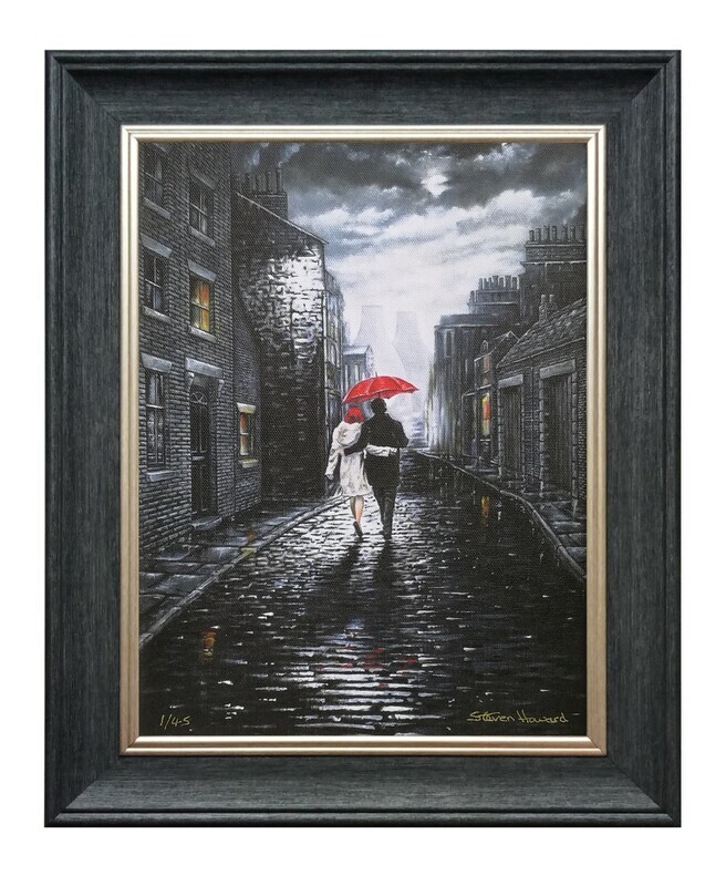 Togetherness Large Canvas Print Framed