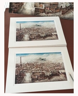 Rooftops & Chimney Pots Limited Edition Print