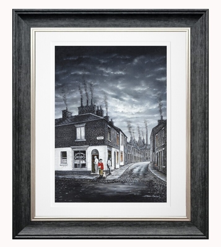 The Oatcake Shop Limited Edition Print Framed