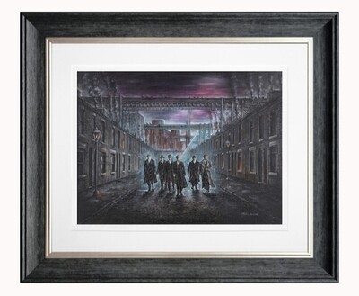 Peaky Blinders Limited Edition Print Framed