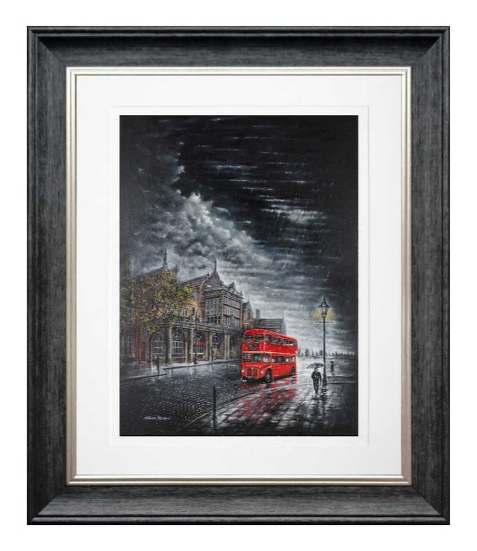 Double Decker Limited Edition Print Framed