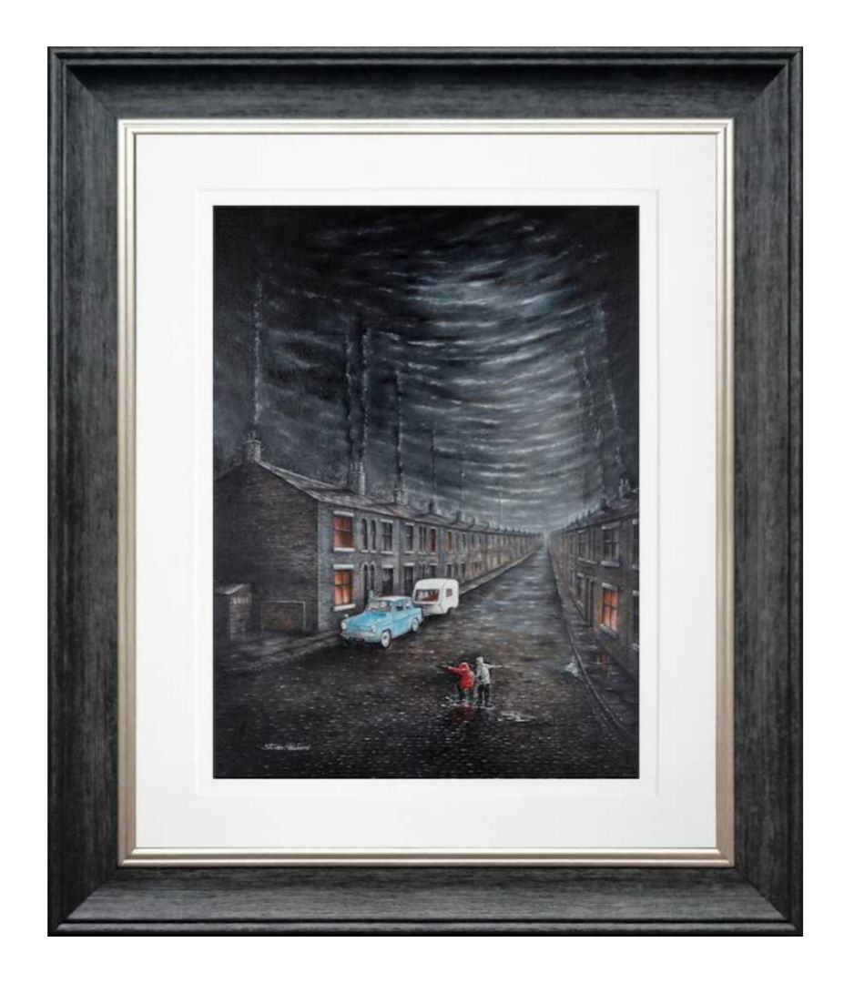 Summer Holidays Limited Edition Print Framed