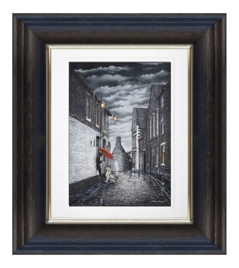 Best Friends Giclée Print Chunky Frame.