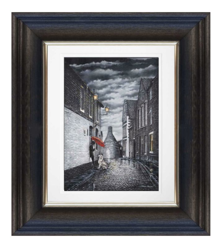 Best Friends Giclée Print Chunky Frame.