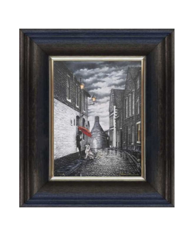 Best Friends Canvas Print Chunky Frame.