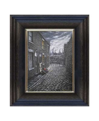 Shotties Before Tea Canvas Print Chunky Frame.