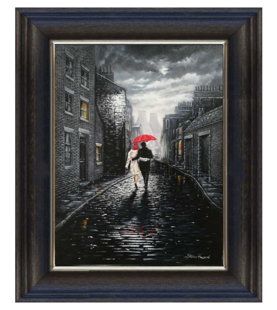 Togetherness Canvas Print Xtra Large Chunky Frame.