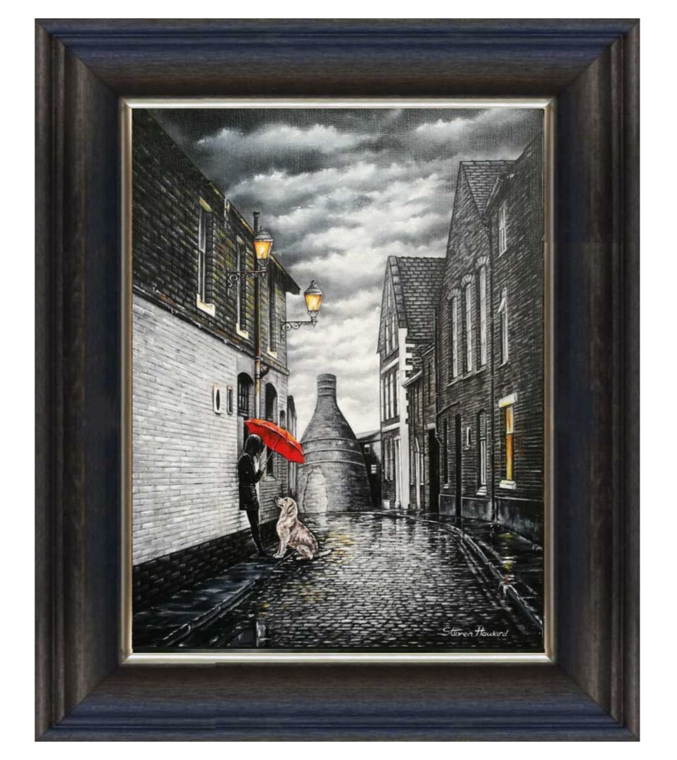 Best Friends Canvas Print Xtra Large Chunky Frame.