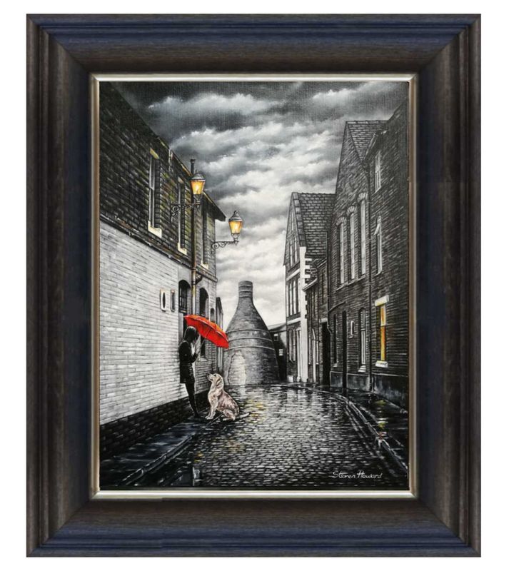 Best Friends Canvas Print Xtra Large Chunky Frame.