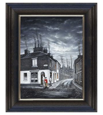 The Oatcake Shop Canvas Print Xtra Large Chunky Frame.