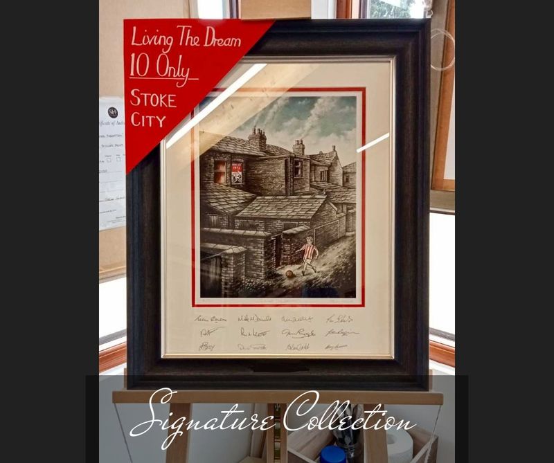 Living The Dream Limited Edition Print Framed.