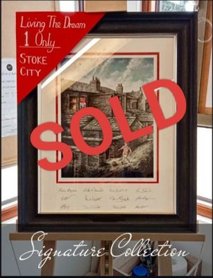 Living The Dream Limited Edition Print Framed.