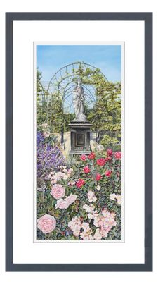Rose Garden Limited Edition Print Framed