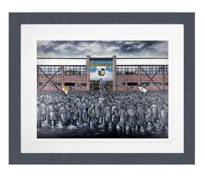 Port Vale Limited Edition Print Thin Framed