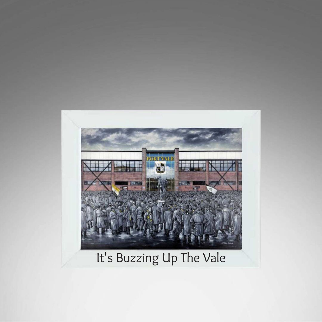 Port Vale White Frame.