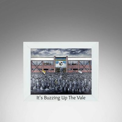 Port Vale White Frame.