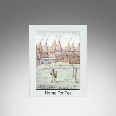 Home For Tea White Frame.