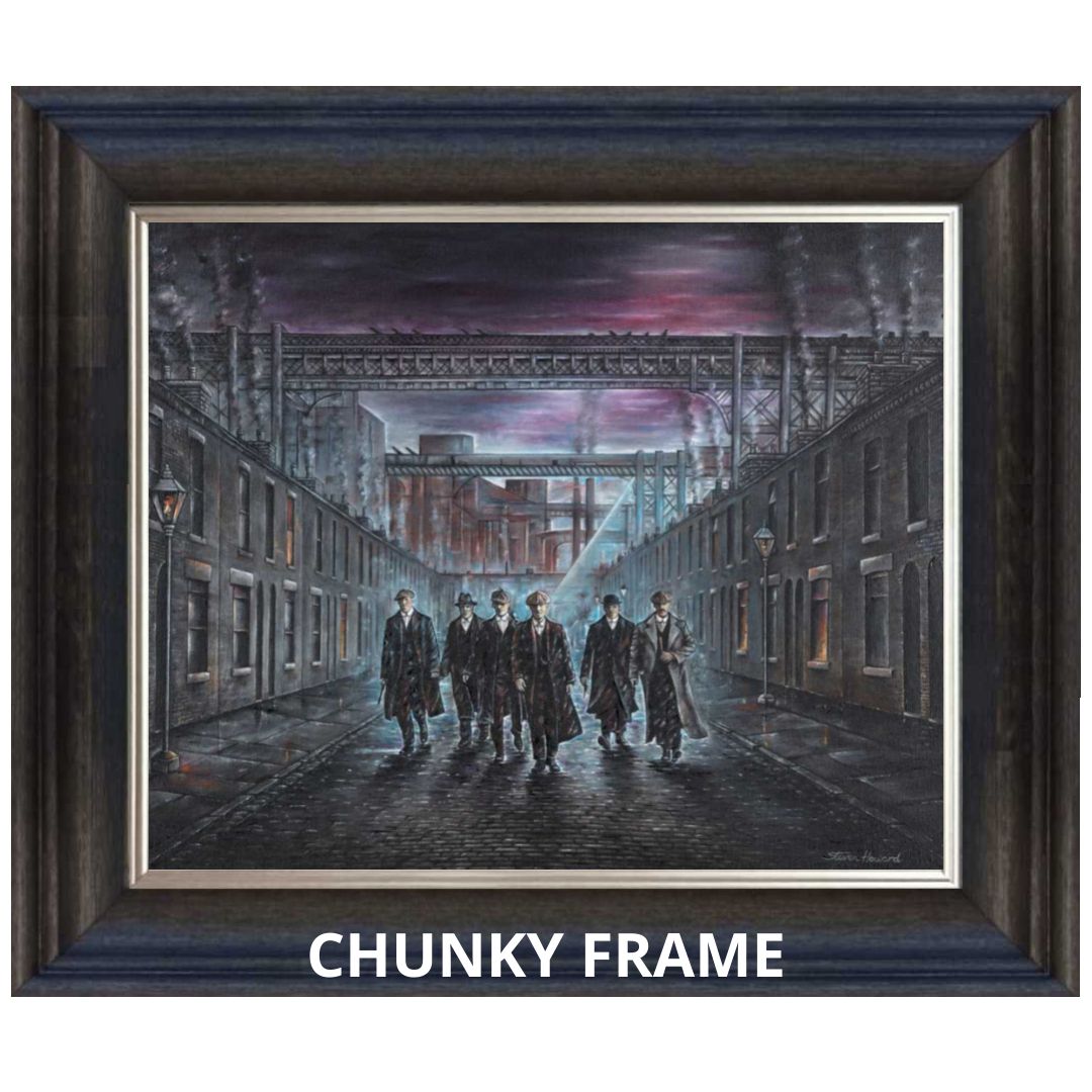 Peaky Blinders Who&#39;s Gonna Stop Us? Canvas Framed