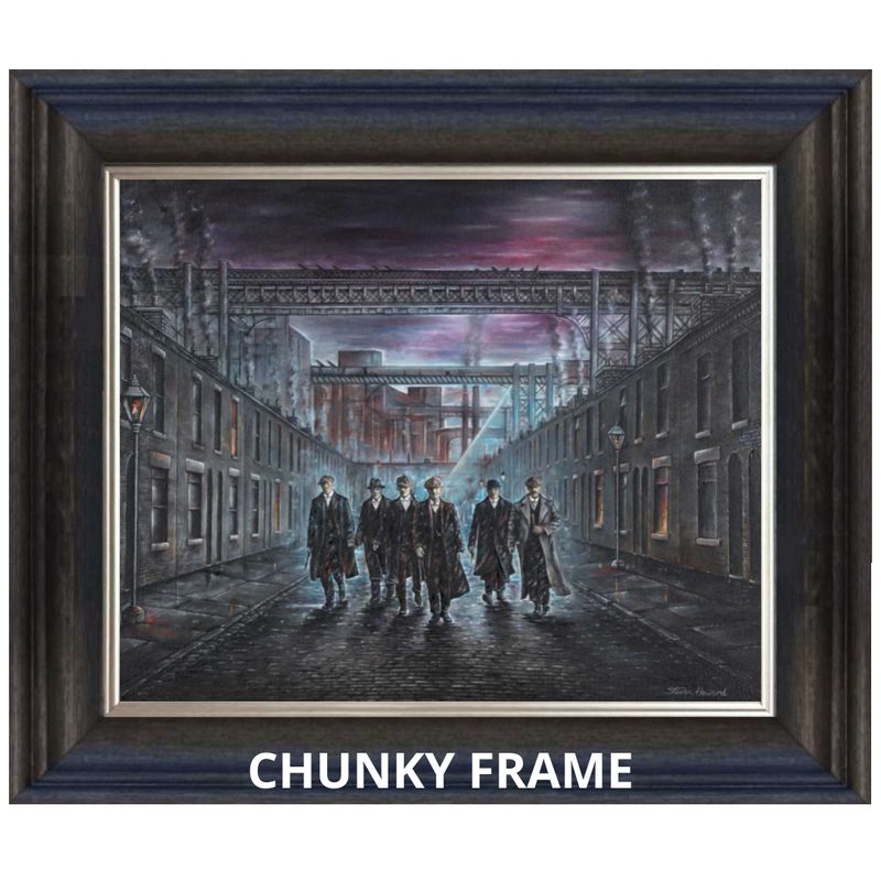 Peaky Blinders Who&#39;s Gonna Stop Us? Canvas Framed