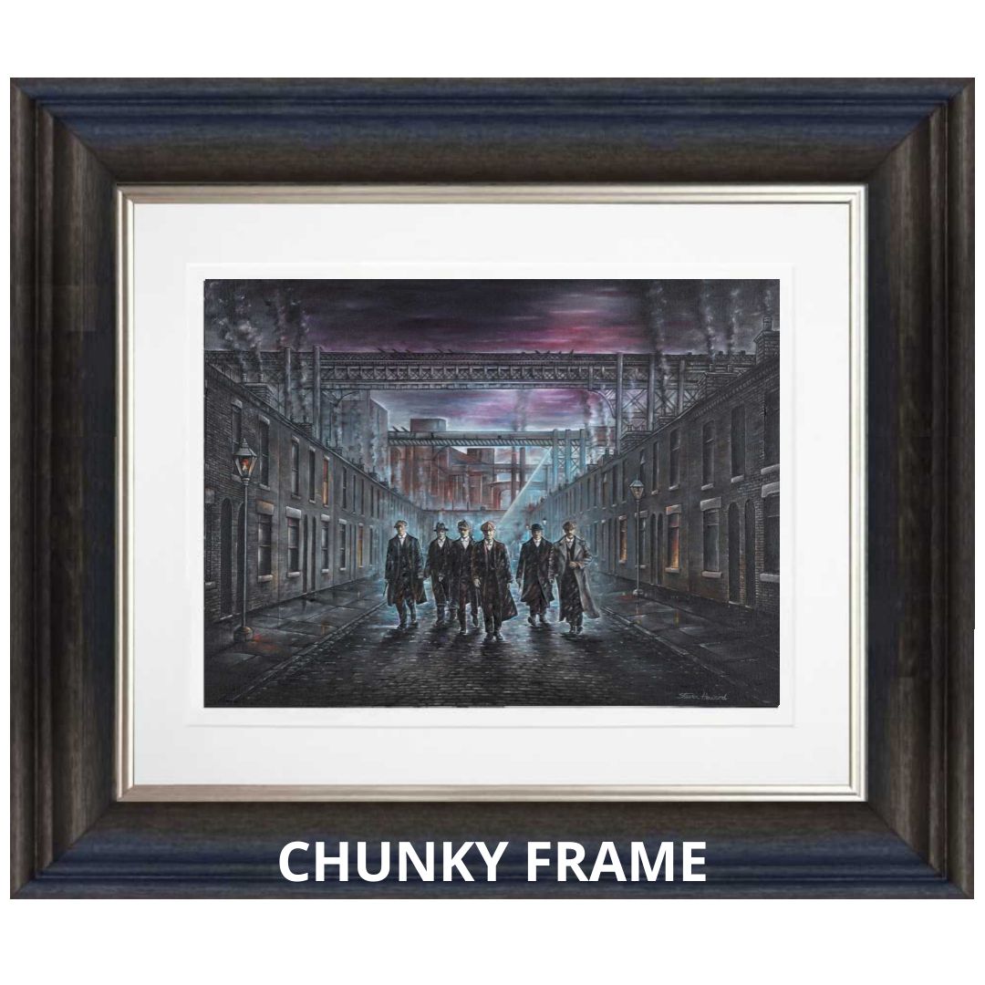 Peaky Blinders Who&#39;s Gonna Stop Us? Giclée Framed