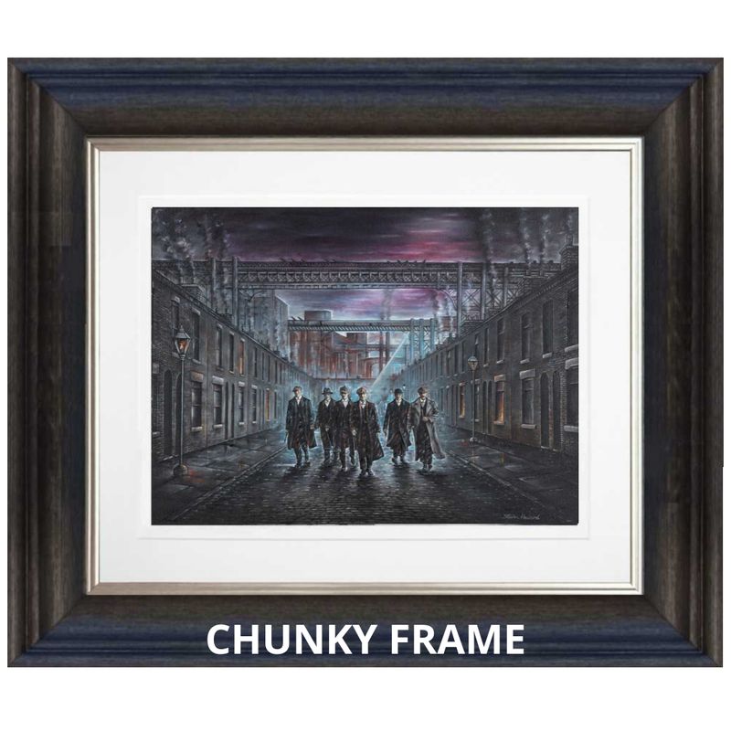 Peaky Blinders Who&#39;s Gonna Stop Us? Giclée Framed