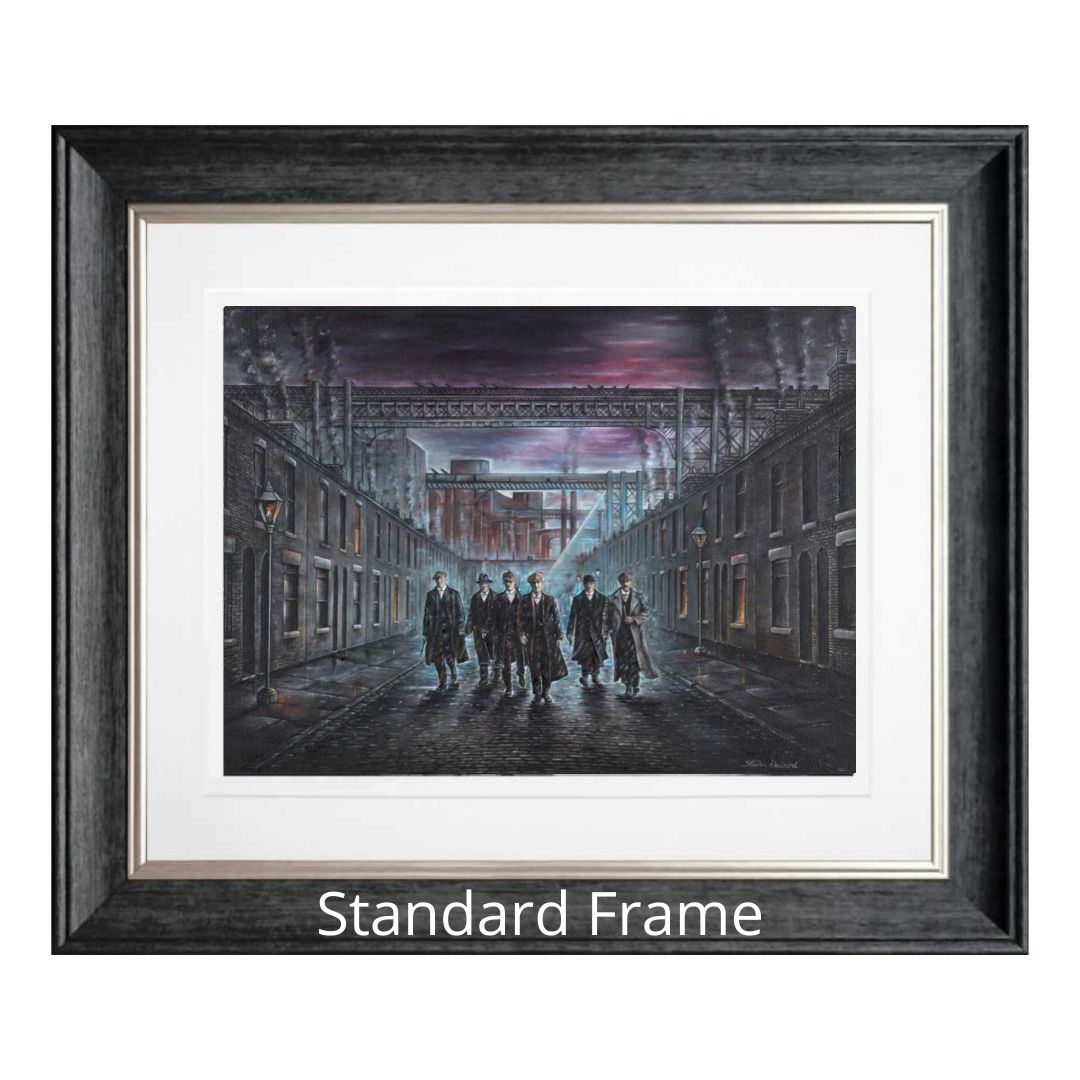 Peaky Blinders Who's Gonna Stop Us? Giclée Framed