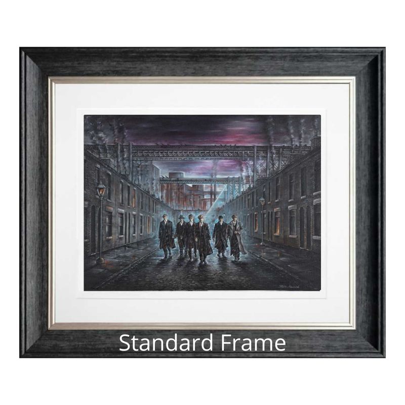 Peaky Blinders Who's Gonna Stop Us? Giclée Framed