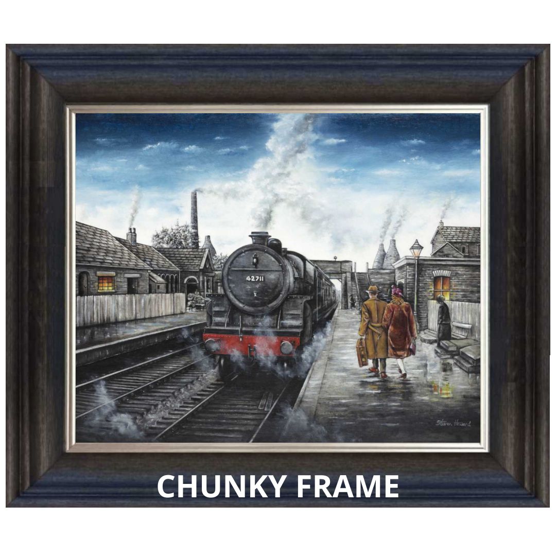 Romantic Journey Canvas Framed