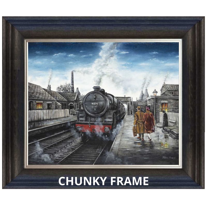 Romantic Journey Canvas Framed