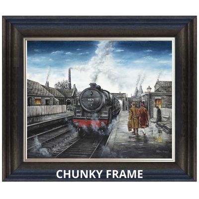 Romantic Journey Canvas Framed