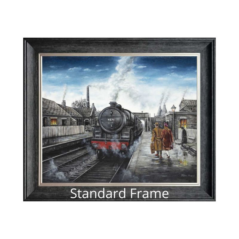 Romantic Journey Canvas Framed