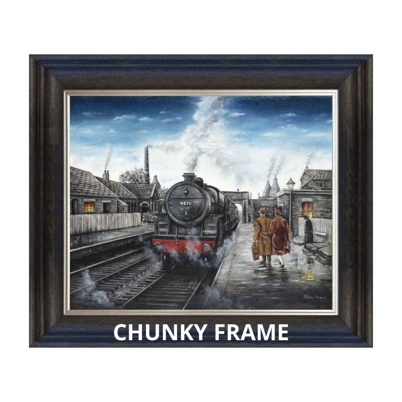 Romantic Journey Canvas Framed