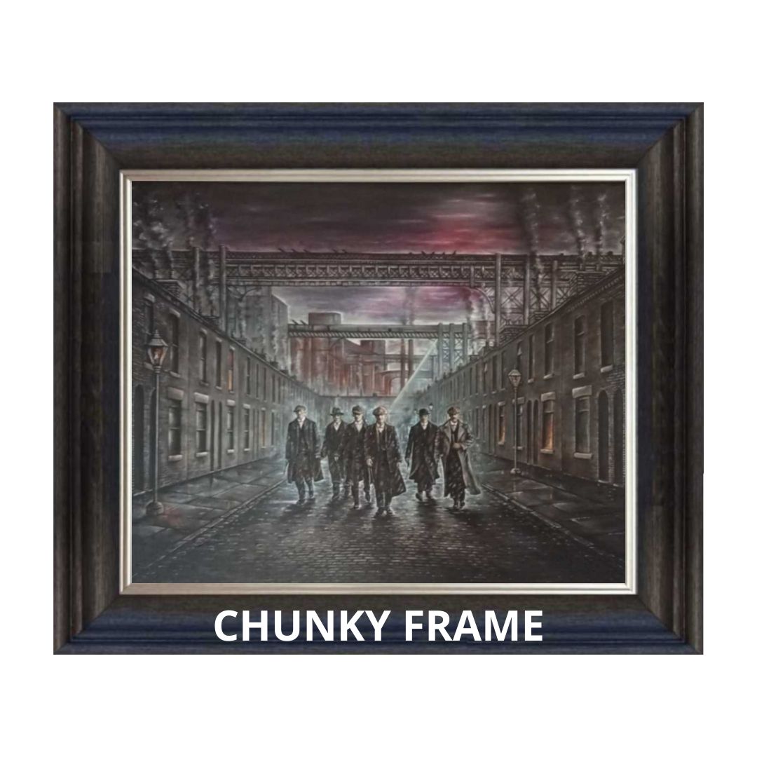 Peaky Blinders Who's Gonna Stop Us? Canvas Framed