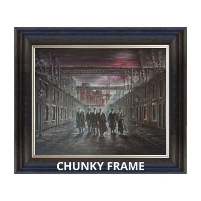 Peaky Blinders Who&#39;s Gonna Stop Us? Canvas Framed