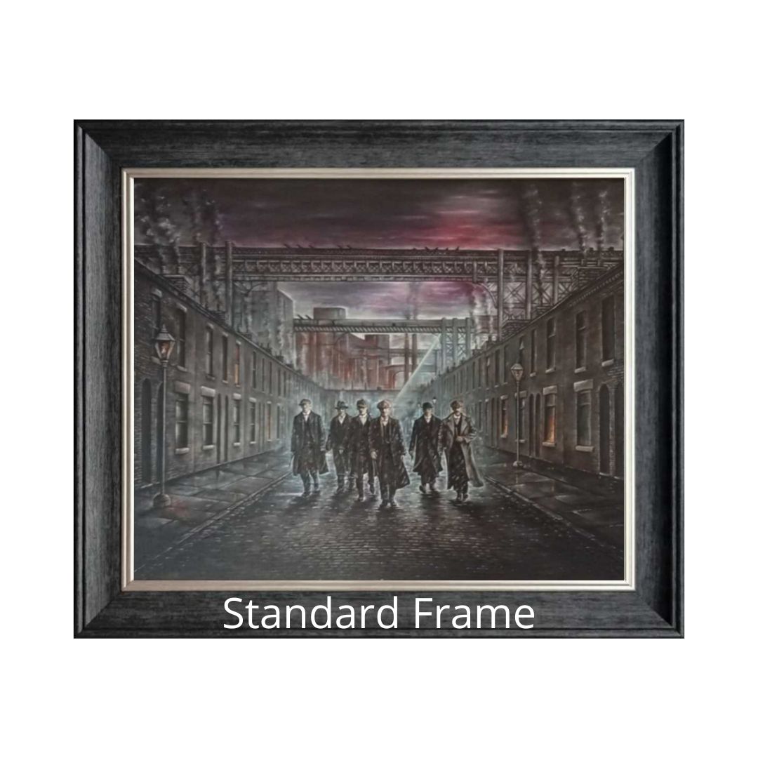 Peaky Blinders Who's Gonna Stop Us? Canvas Framed