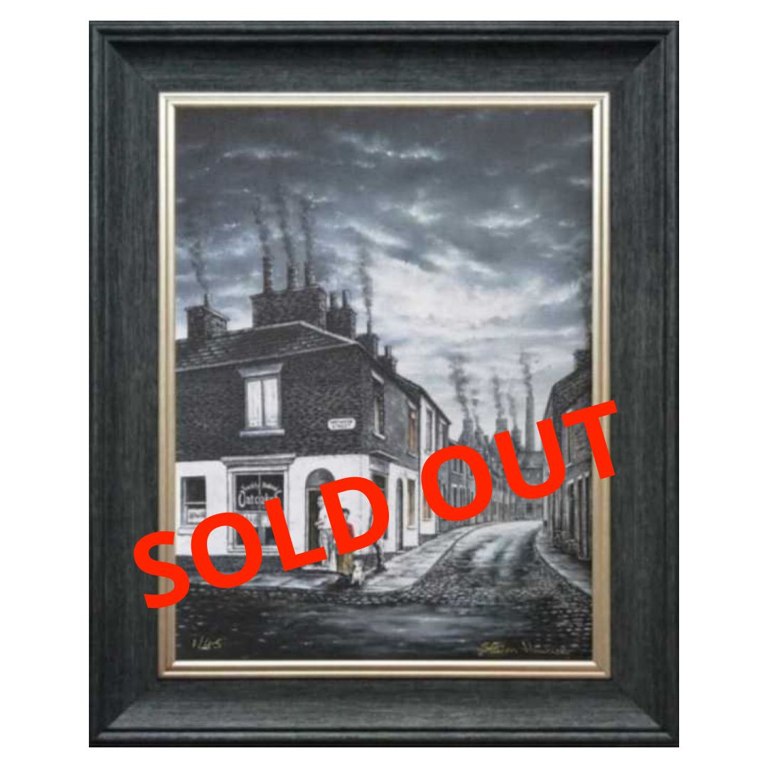 The Oatcake Shop Canvas Print Framed Small