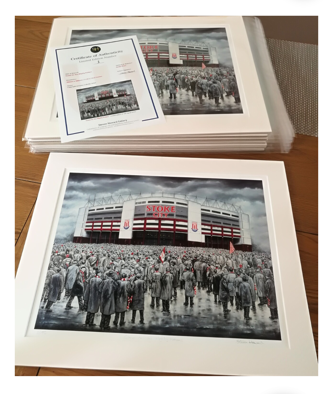 Stoke City Limited Edition Print