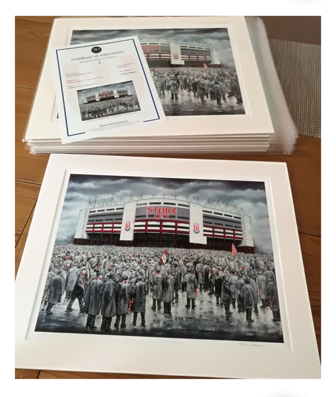 Stoke City Limited Edition Print